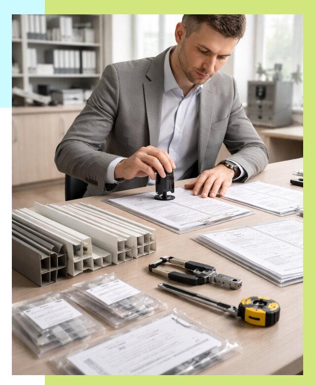 Сертификация ПВХ продукции в Амурске от 8782 р., Сертэкс
